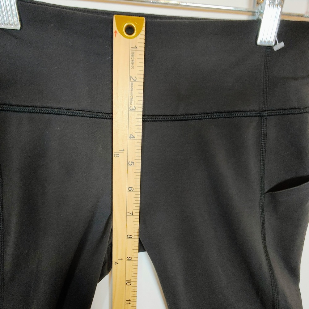 Lululemon Crop Leggings Women's 4 Black Speed Up Pockets Yoga Workout NWOT - Picture 8 of 11